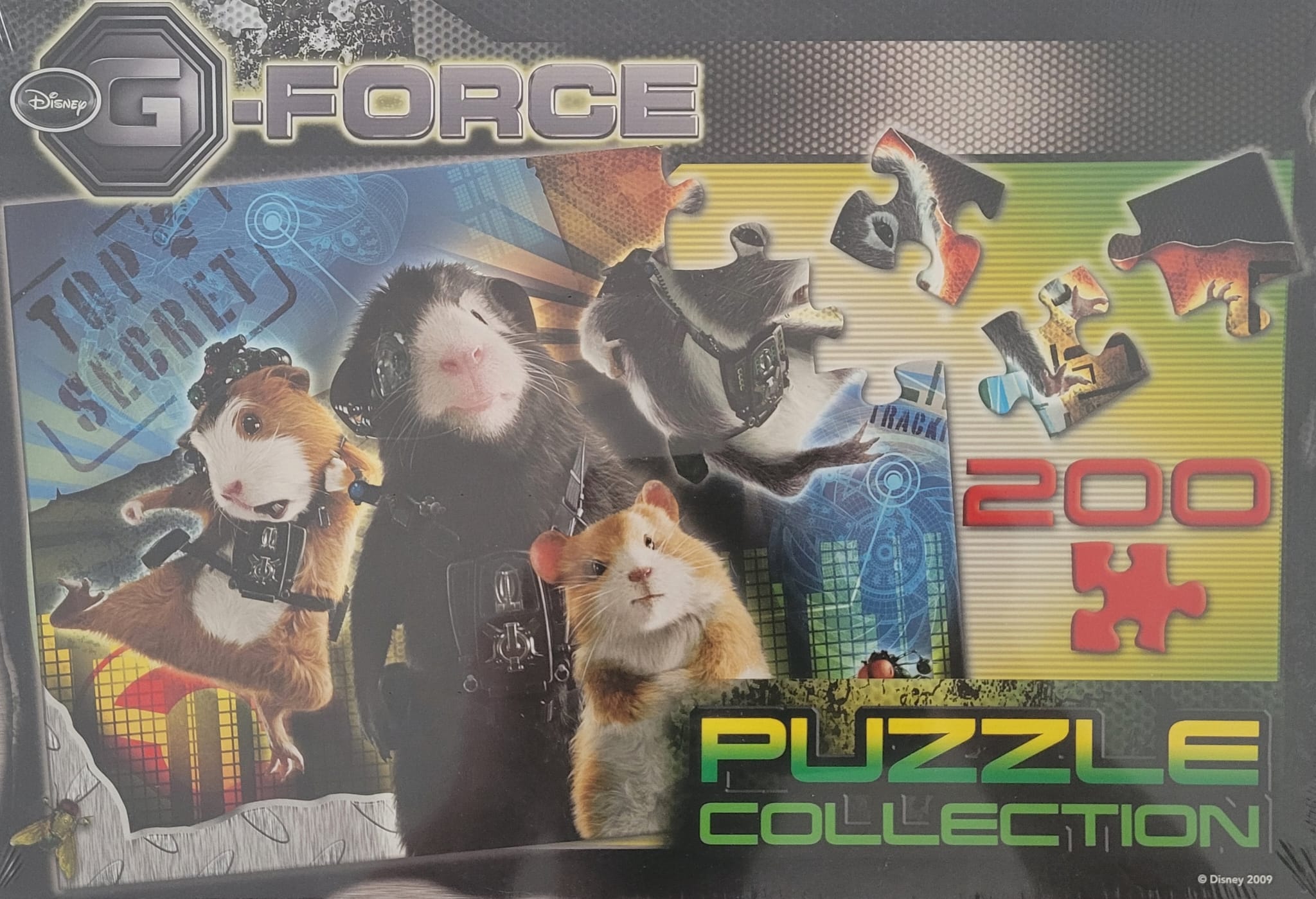 G-Force Puzzle 200 Teile, Disney, NEU