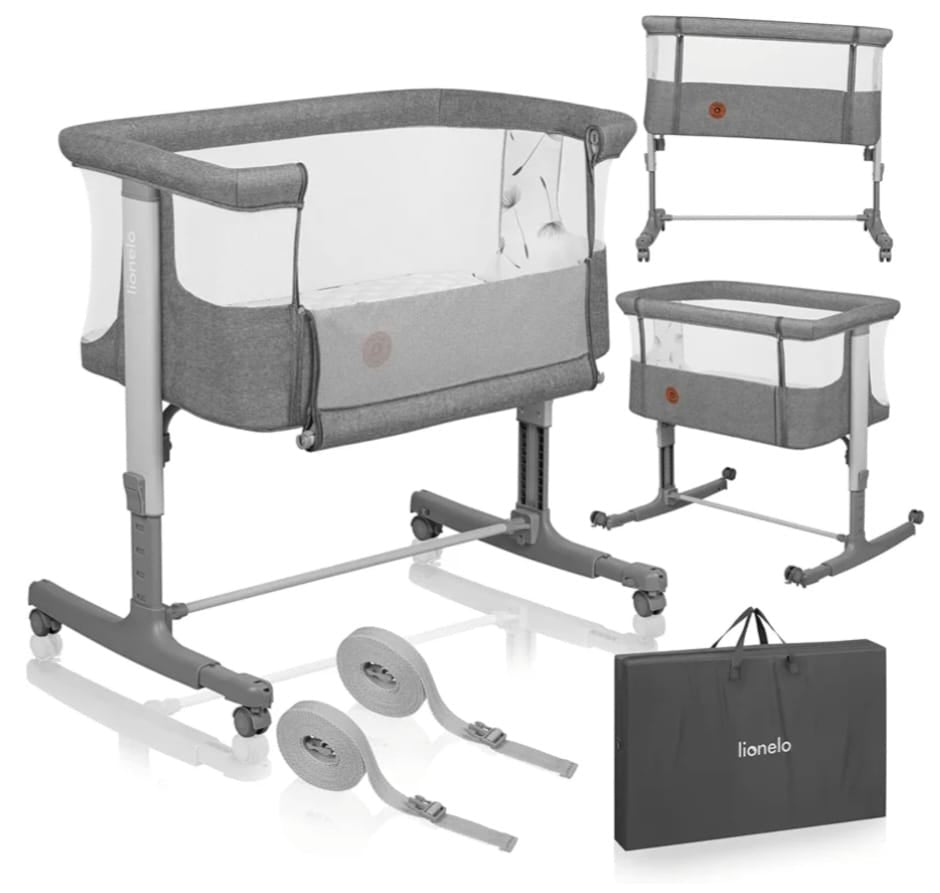 lionelo Aurora 3in1 Baby Beistellbett,B-WARE
