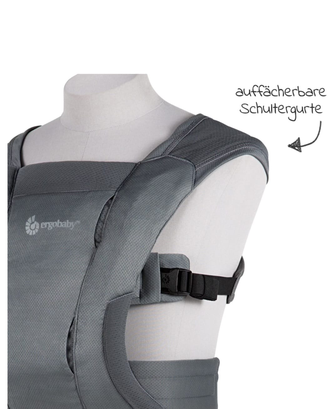 Ergobaby Babytrage Embrace Soft Air Mesh für Neugeborene,B-WARE