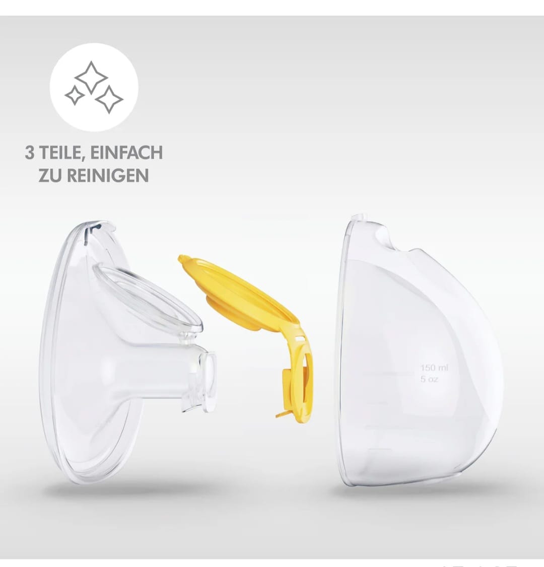 Medela Freestyle Hands-free Elektrische Doppel-Milchpumpe, B-WARE