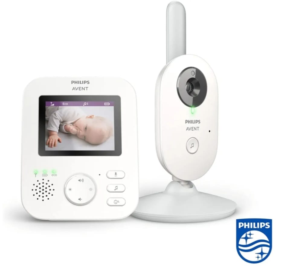 Philips AVENT Babyphone mit Kamera, Tag- und Nachtsicht, gebraucht, leichte Kratzer