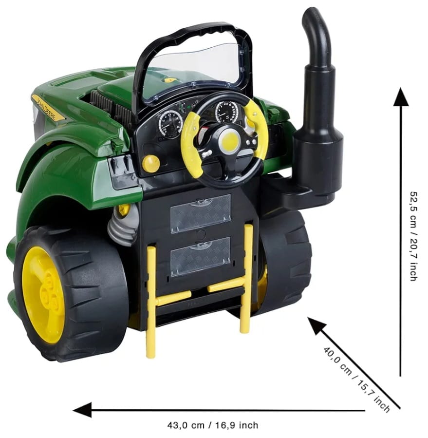 Theo Klein 3916 John Deere Tractor Engine | 56-teilige Traktormotor-Nachbildung, B-WARE