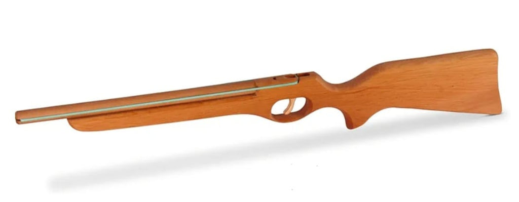 Gewehr mit Funktion (Gummikampf), Gummipistole aus Holz, B-WARE