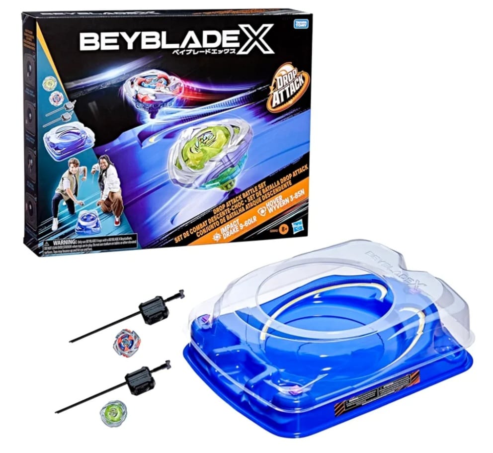 Beyblade X Drop Attack Battle Set, B-WARE