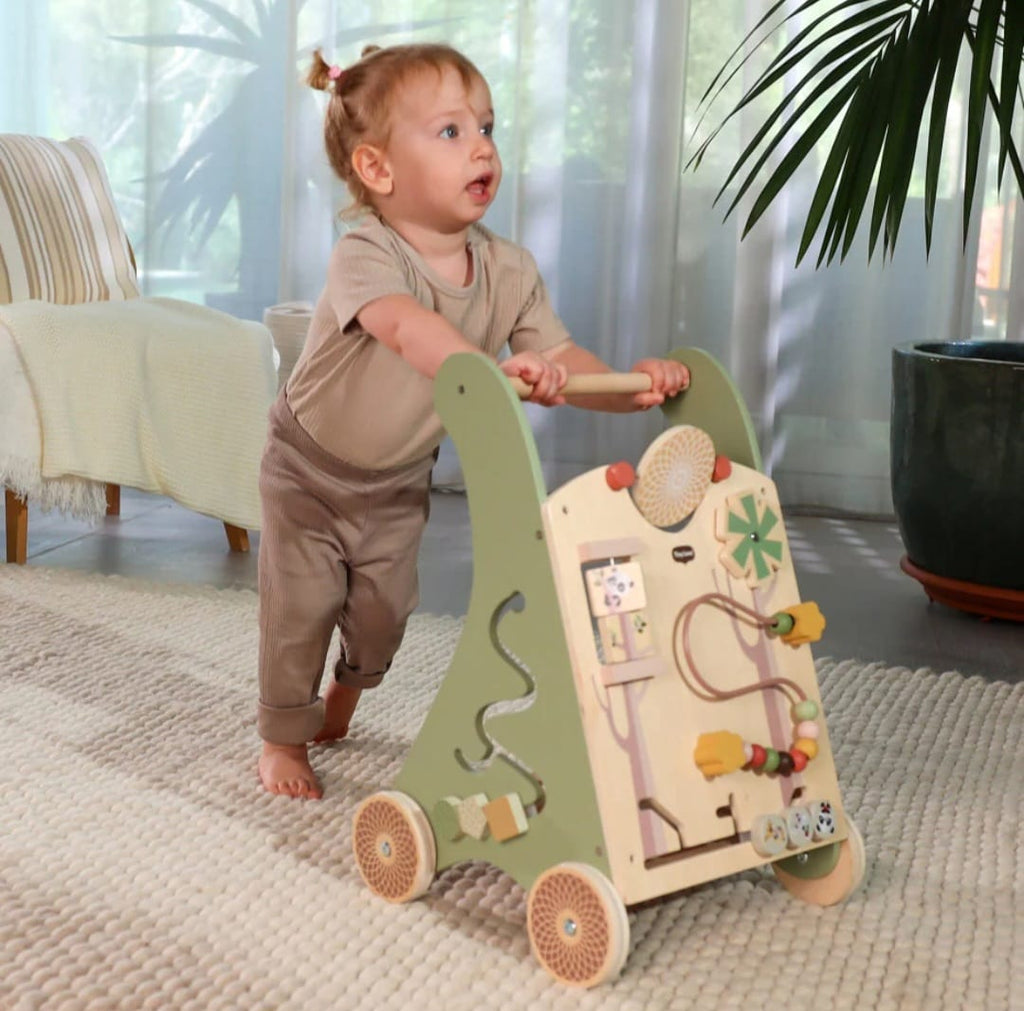 Tiny Love
Boho Chic Lauflernwagen aus Holz, B-WARE
