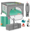 Lionelo Mille Plus Laufstall,Krabbelmatte, B-WARE