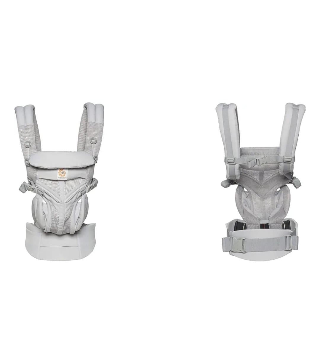 Ergobaby OMNI 360, Weiche Babytrage, Grau, B-WARE