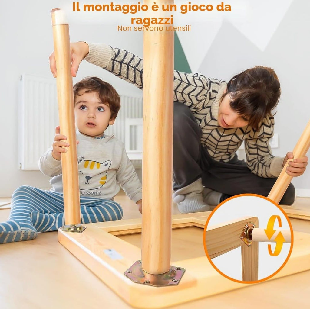 Terramus Baby-Sinnes- und Wasserspieltisch & Aktivitätstisch,B-WARE , leichte Delle im Holz