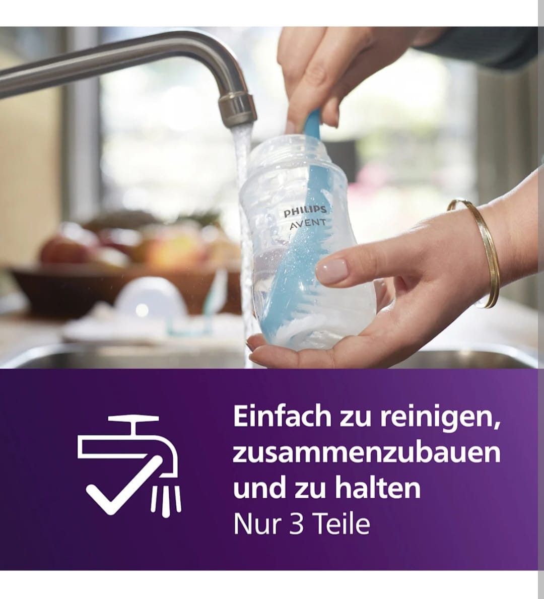 PHILIPS AVENT
Babyflaschen Set Natural Response 6tlg, von Geburt an,B-WARE