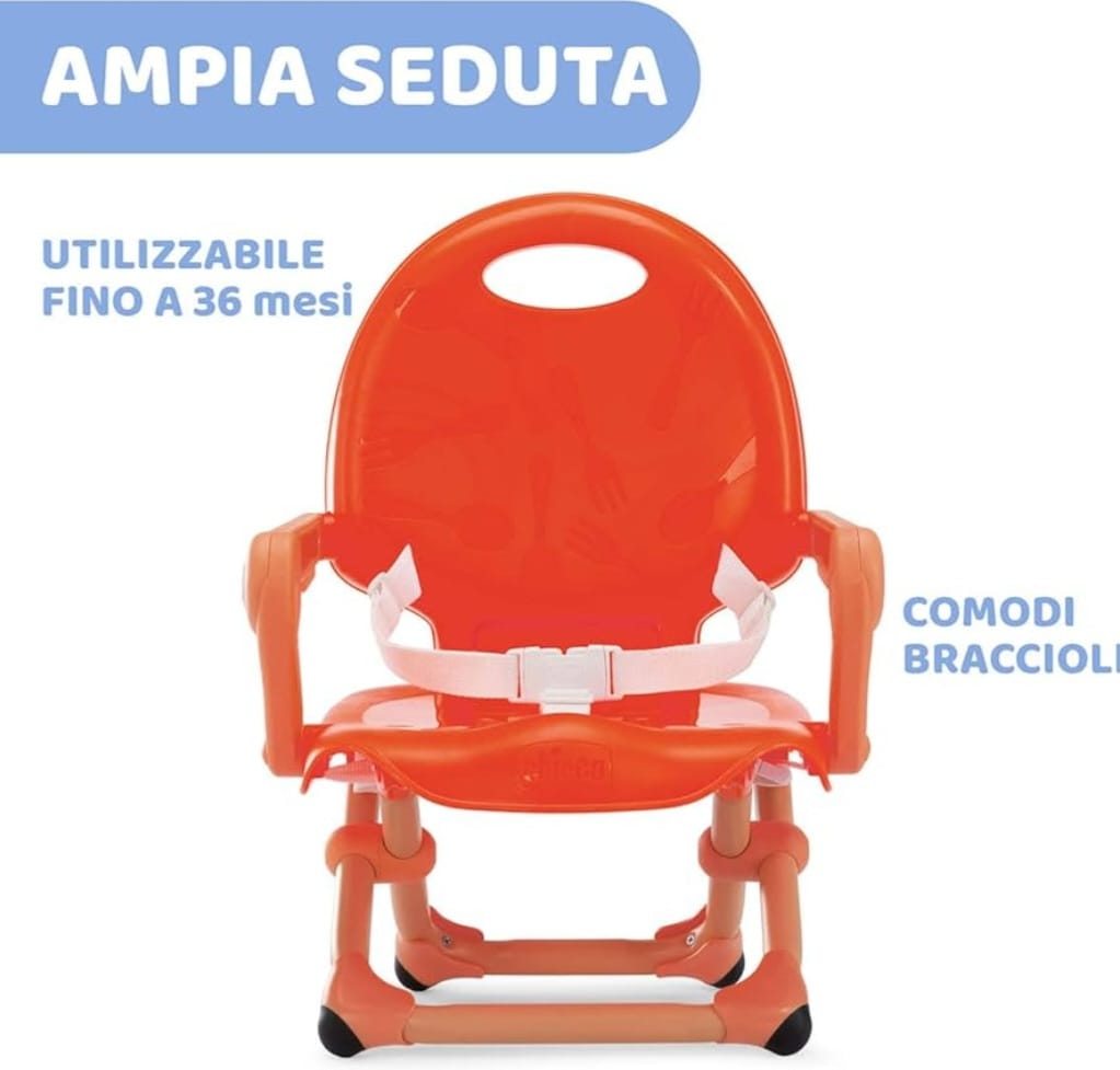Chicco Pocket Snack Kindersitzerhöhung Esszimmerstuhl,Babyhochstuhl, B-WARE