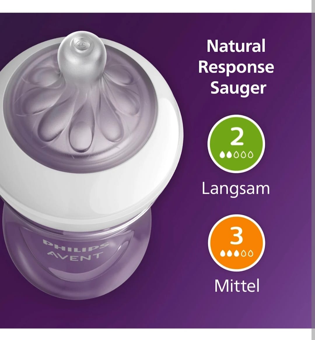 PHILIPS AVENT
Babyflaschen Set Natural Response 6tlg, von Geburt an,B-WARE