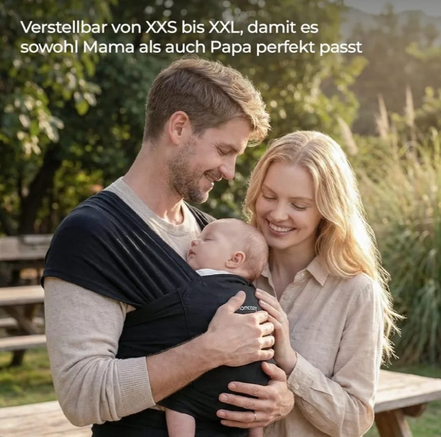 Momcozy Ring Sling Baby Tragetuch Neugeborene, B-WARE
