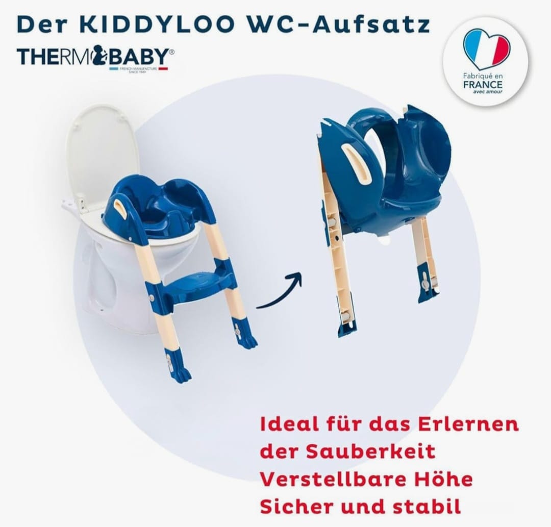 Thermobaby - Kinder-WC-Reduzierer,Toilettensitz,Kiddyloo,B-WARE, Kratzer auf der Sitzfläche