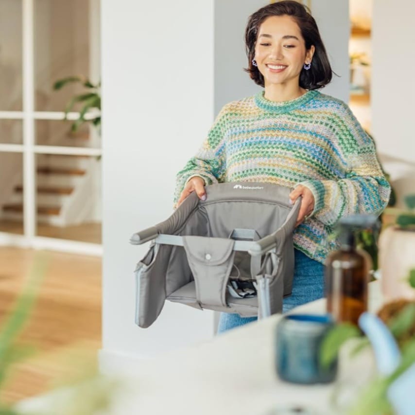 Bebeconfort Malva, anklemmbarer Tischsitz Baby Hochstuhl, B-WARE