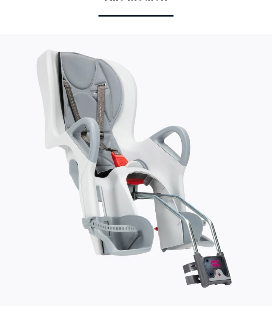 Okbaby 10+ Fahrradsitz hinten für Kinder bis 22kg, B-WARE, Farbabweichung