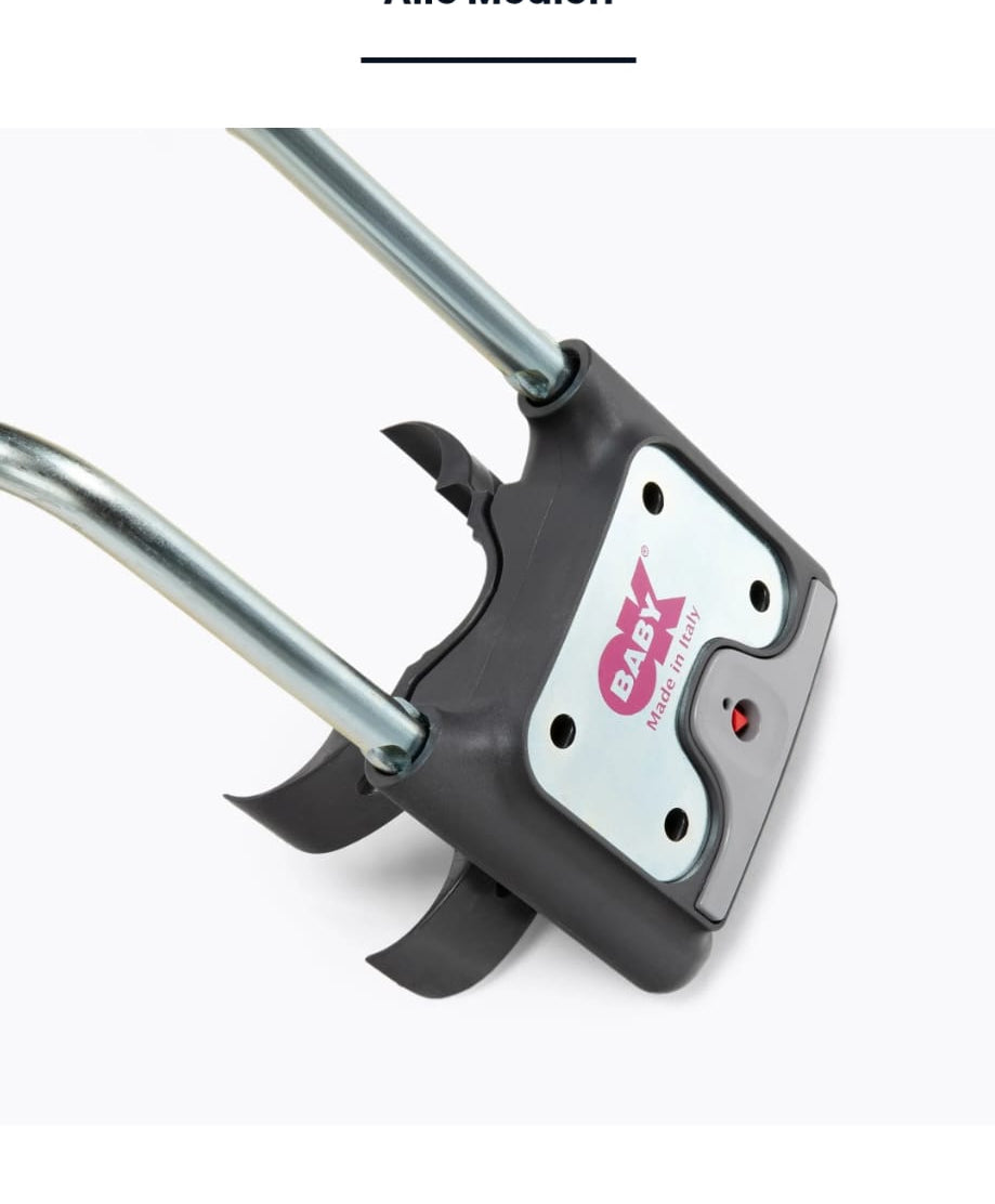 Okbaby 10+ Fahrradsitz hinten für Kinder bis 22kg, B-WARE, Farbabweichung