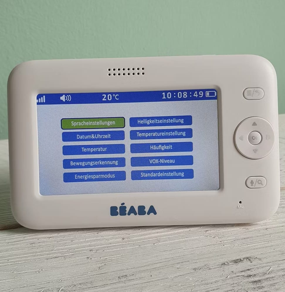 Beaba Video-Babyphone mit Kamera,Zen Plus 4,3 Zoll, gebraucht