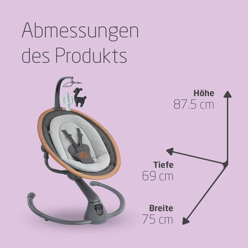 Maxi-Cosi Cassia Babywippe,Babyschaukel,Ausstellungsstück,  Leichte gebrauchsspuren (nicht im Sichtfeld, siehe Bilder)