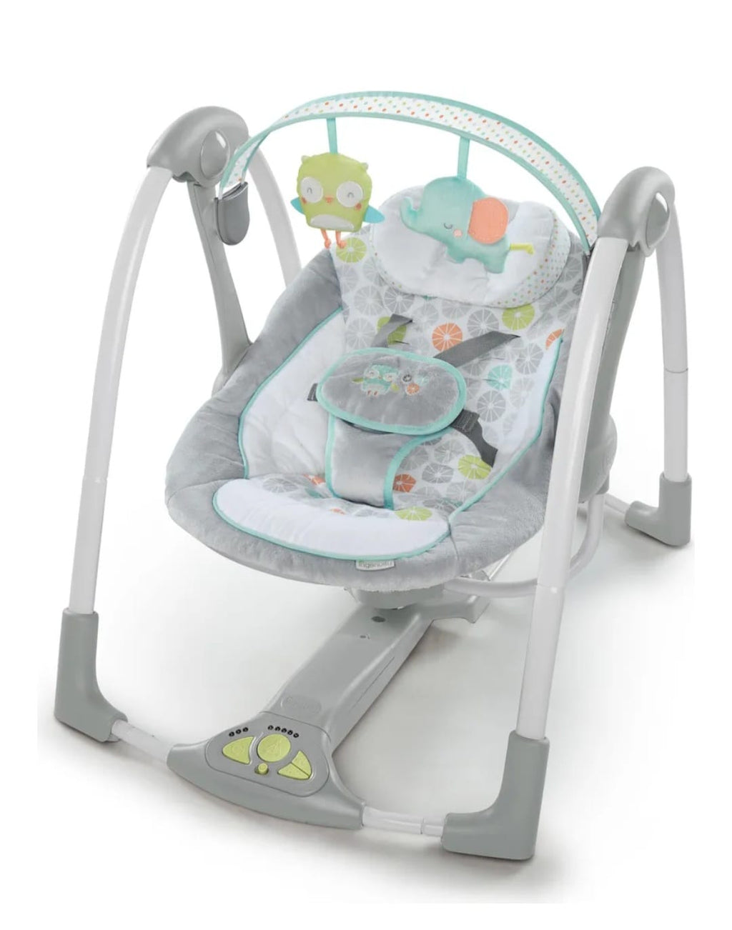 Ingenuity Swing ’n Go Portable Swing™ – Hugs & Hoots™ Babyschaukel,B-WARE
