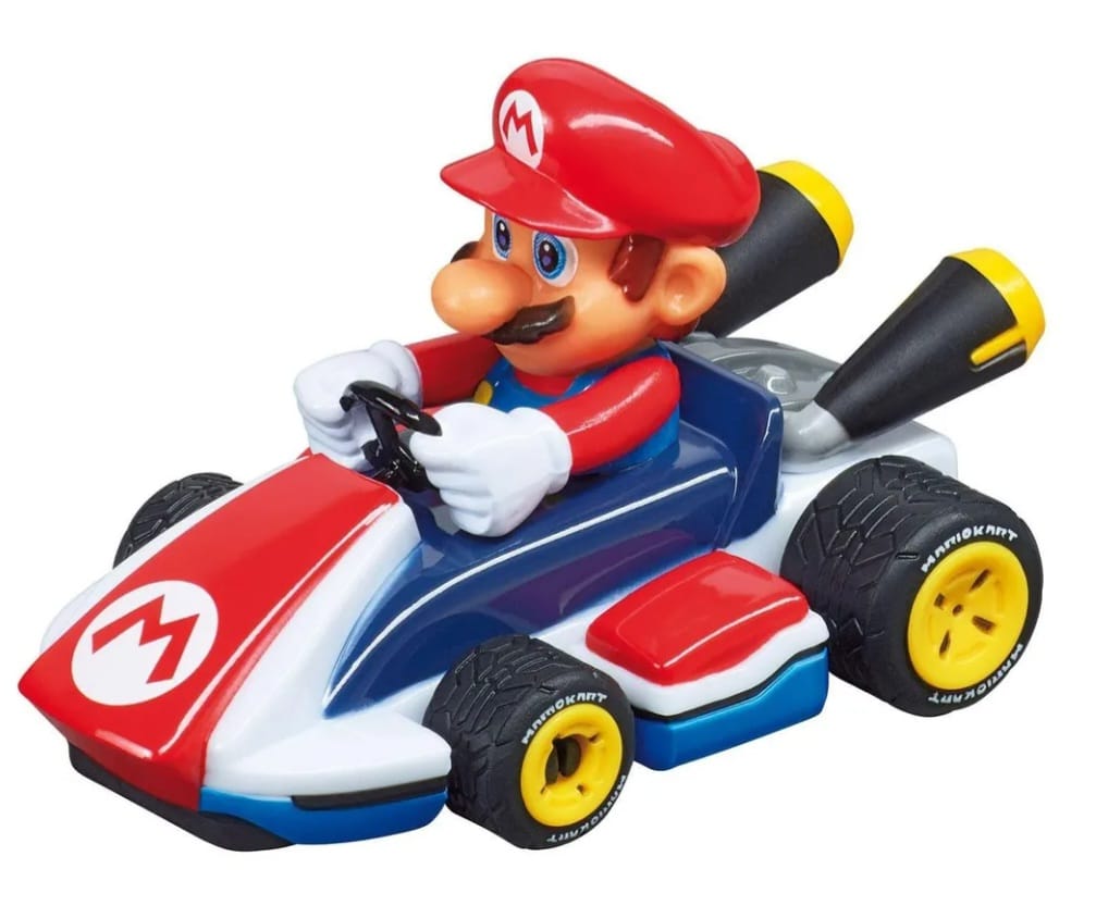 Carrera First - 20063036
First Mario Kart™ ,3,5m Rennstrecken-Set, 2 ferngesteuerte Fahrzeuge, B-WARE
