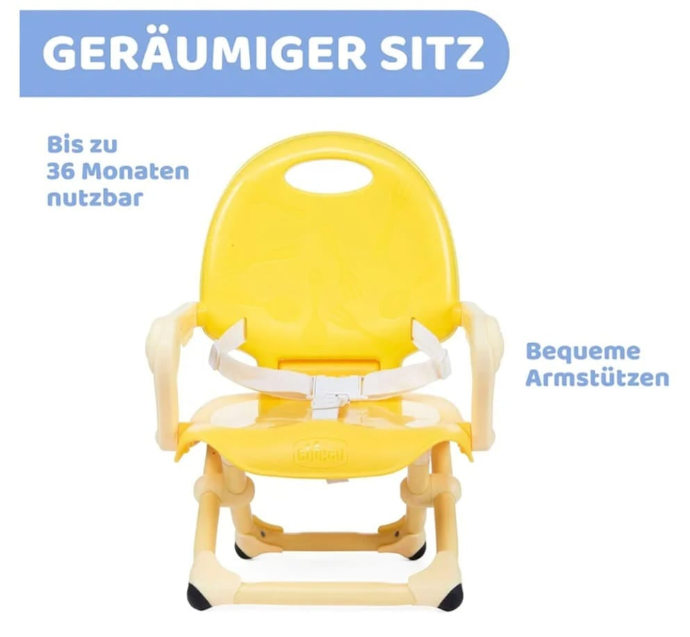 Chicco Pocket Snack Sitzverkleinerer,Babyhochstuhl, NEU