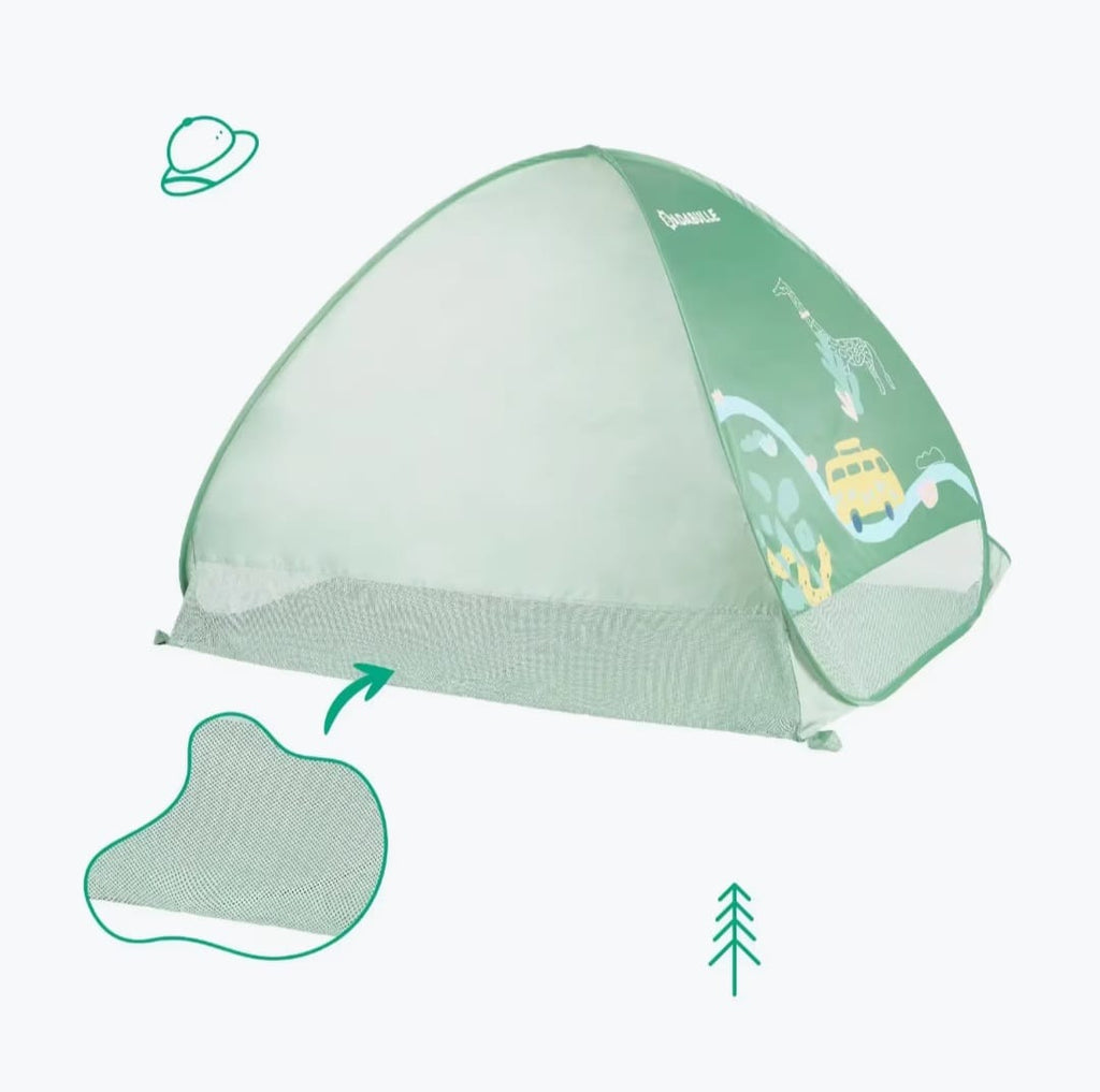 Badabulle Strandmuschel mit UV-Schutz, B-WARE