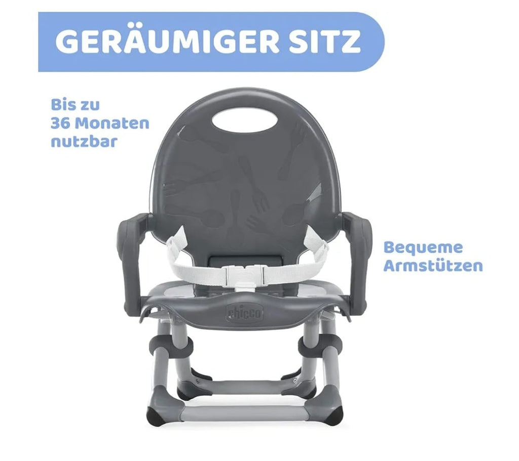 Chicco Pocket Snack Kindersitzerhöhung Esszimmerstuhl,Babyhochstuhl, B-WARE