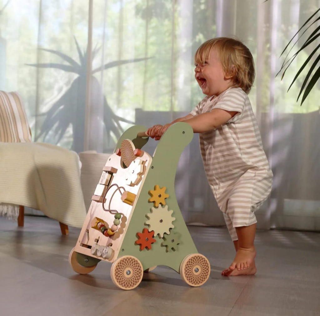 Tiny Love
Boho Chic Lauflernwagen aus Holz, B-WARE