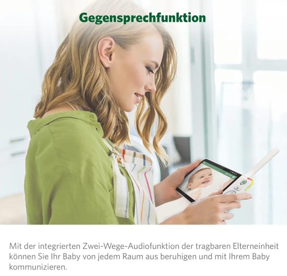 LeapFrog LF925HD Babyphone 720p 5 Zoll HD Display mit Kamera, B-WARE