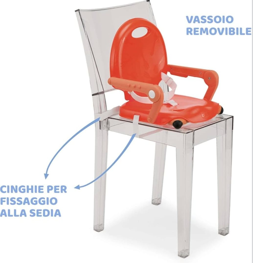 Chicco Pocket Snack Kindersitzerhöhung Esszimmerstuhl,Babyhochstuhl, B-WARE