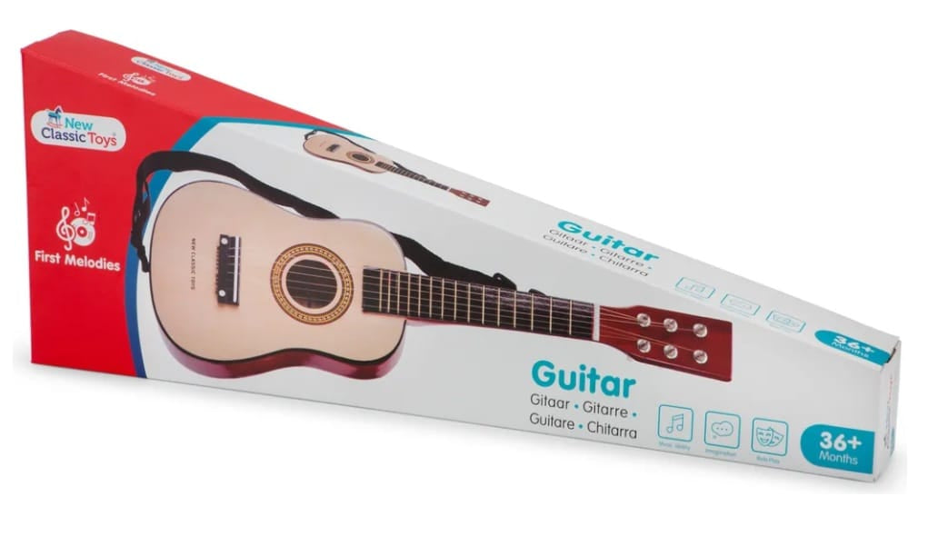 New Classic Toys, Guitar NATUR, gebraucht voll funktionsfähig