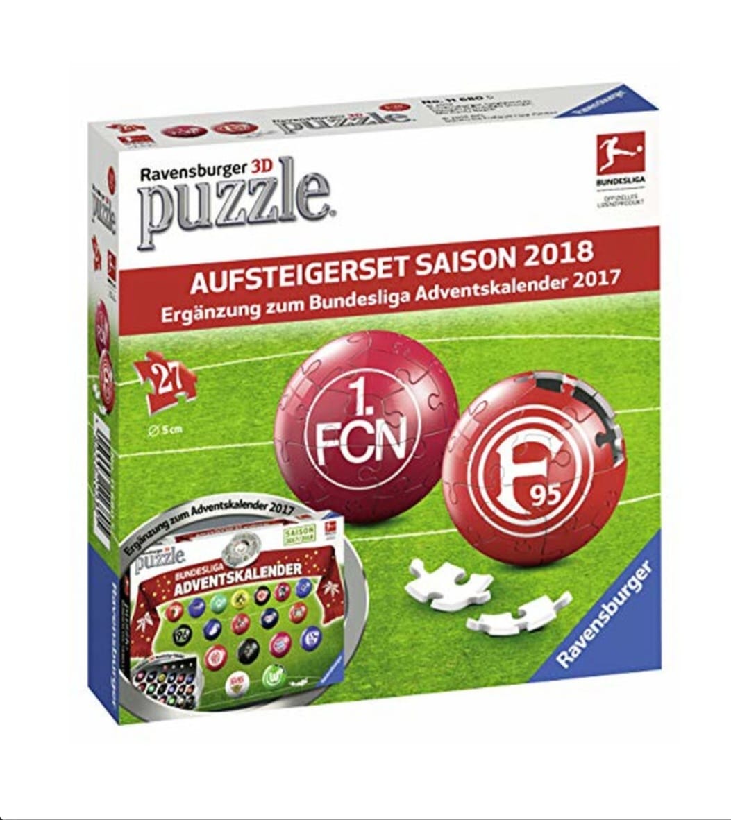 Ravensburger 3D-Puzzle-Set Fußball
