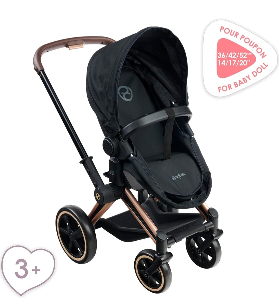 Corolle Mon Grand Poupon Cybex Puppenwagen - 3in1 Puppenwagen,Puppenbuggy,B-WARE