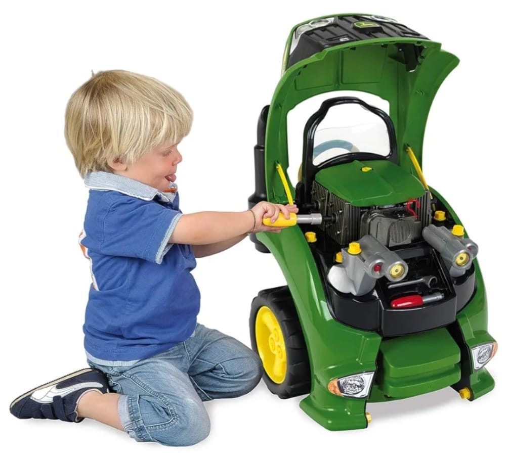 Theo Klein 3916 John Deere Tractor Engine | 56-teilige Traktormotor-Nachbildung, B-WARE