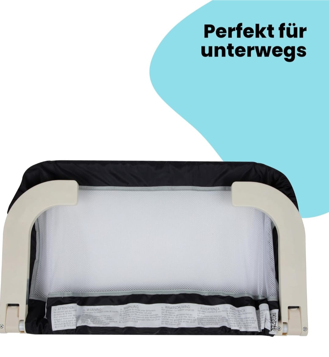 Safety 1st Reise Rausfallschutz 106 cm tragbares Bettgitter, B-WARE