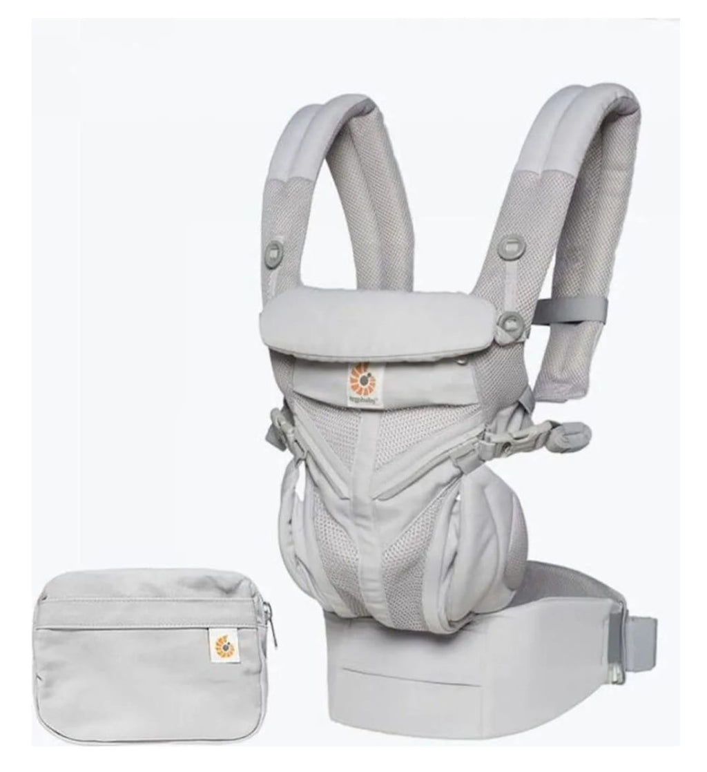 Ergobaby OMNI 360, Weiche Babytrage, Grau, B-WARE