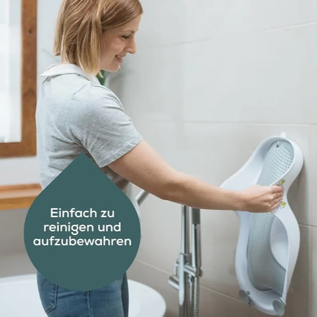 Angelcare Baby-Badeliege, grau
Ideal für Babys bis zu 0 - 6 Monaten, B-WARE