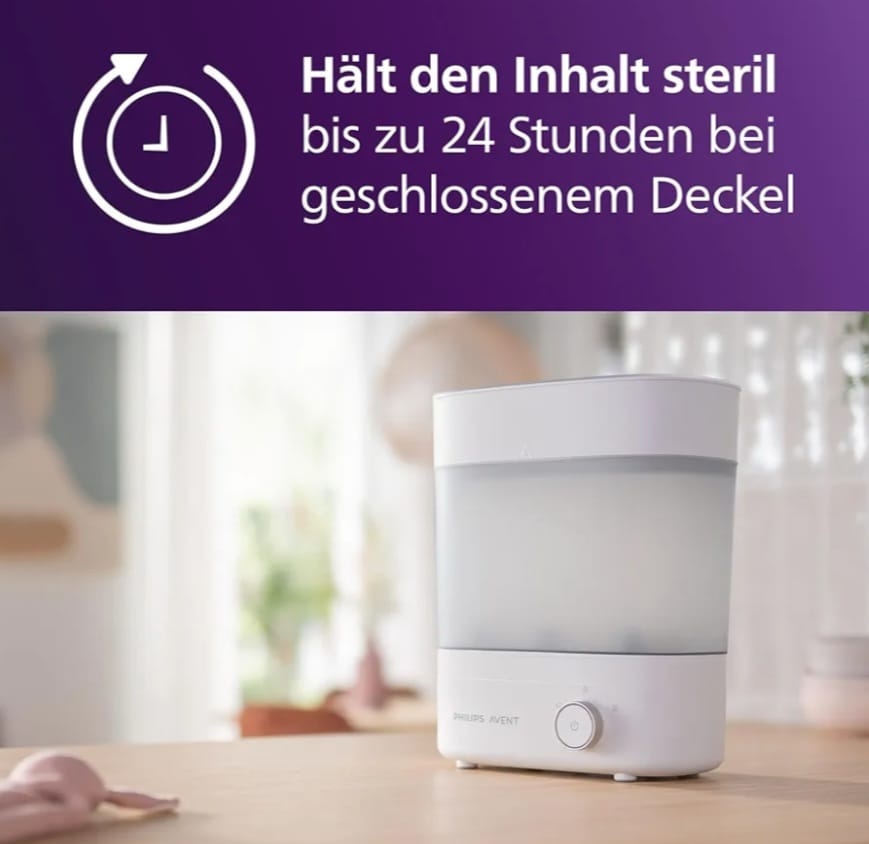 Philips AVENT Babyfläschchen-Sterilisator und -Trockner Premium, B-WARE