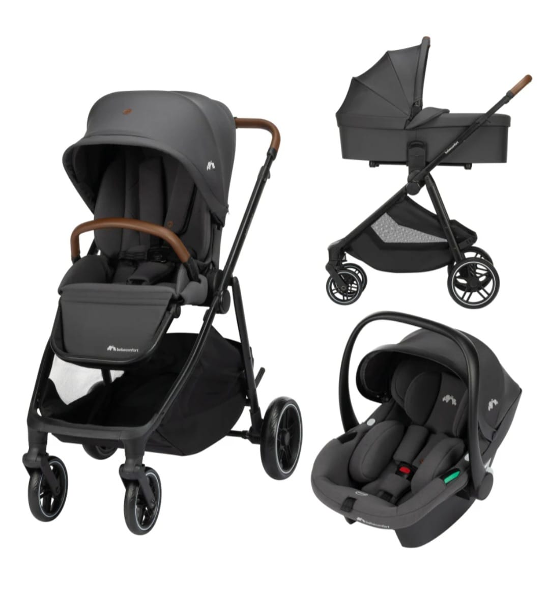 Bebecomfort Luvia Trio
3-in-1-Reisesystem,Kinderwagen,Buggy,Autositz,  B-WARE