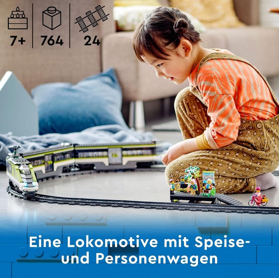 LEGO City Trains - Personen-Schnellzug, B-WARE