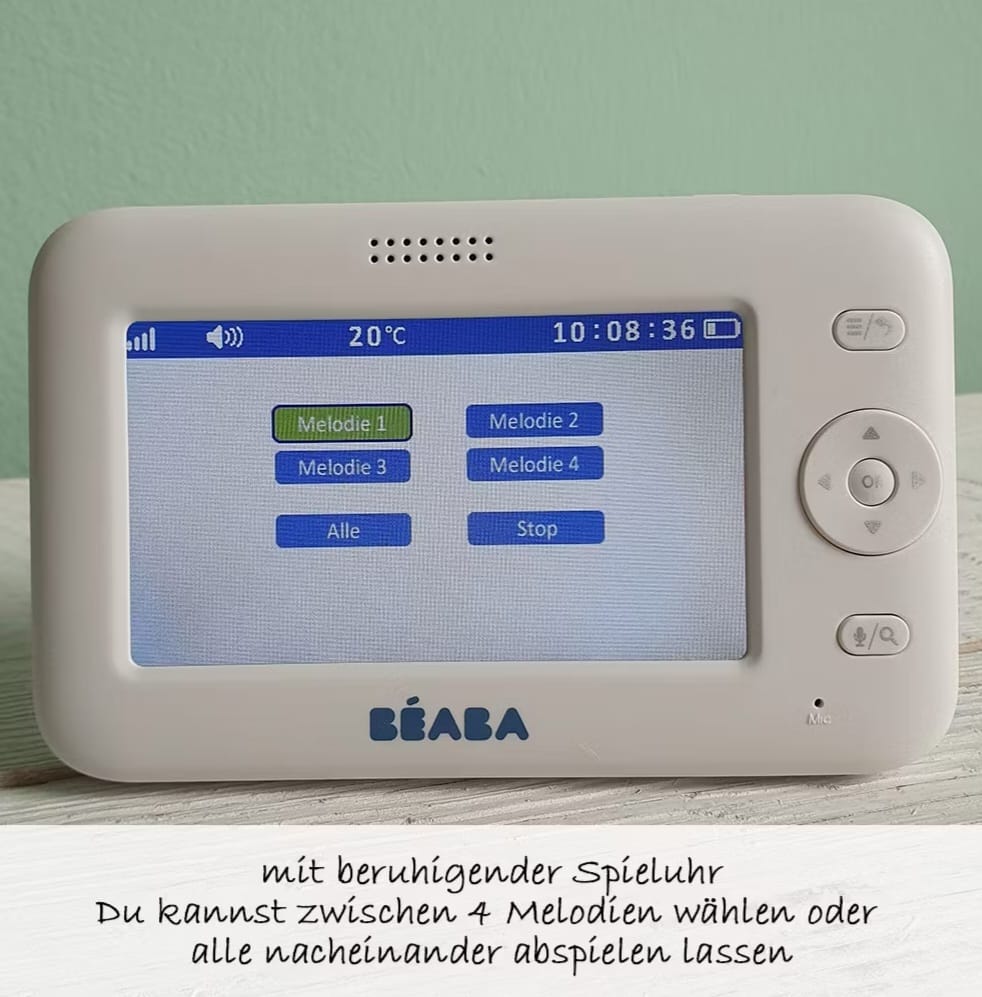 Beaba Video-Babyphone mit Kamera,Zen Plus 4,3 Zoll, gebraucht