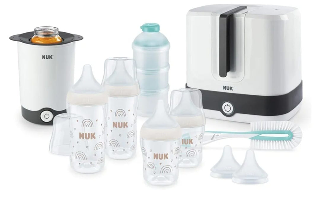 NUK Perfect Match Complete Feeding Set,Ab 0 Monate, Vario Express-Sterilisator, B-WARE