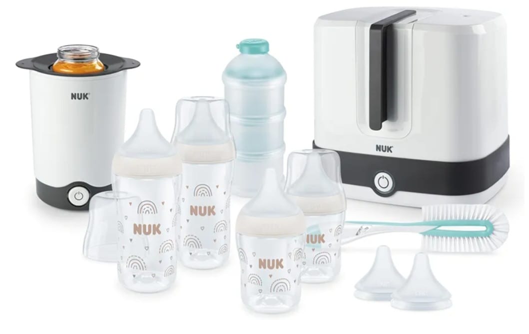 NUK Perfect Match Complete Feeding Set,Ab 0 Monate, Vario Express-Sterilisator, B-WARE