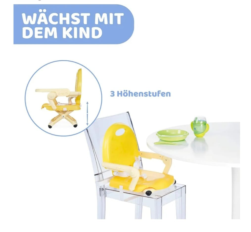 Chicco Pocket Snack Sitzverkleinerer,Babyhochstuhl, NEU