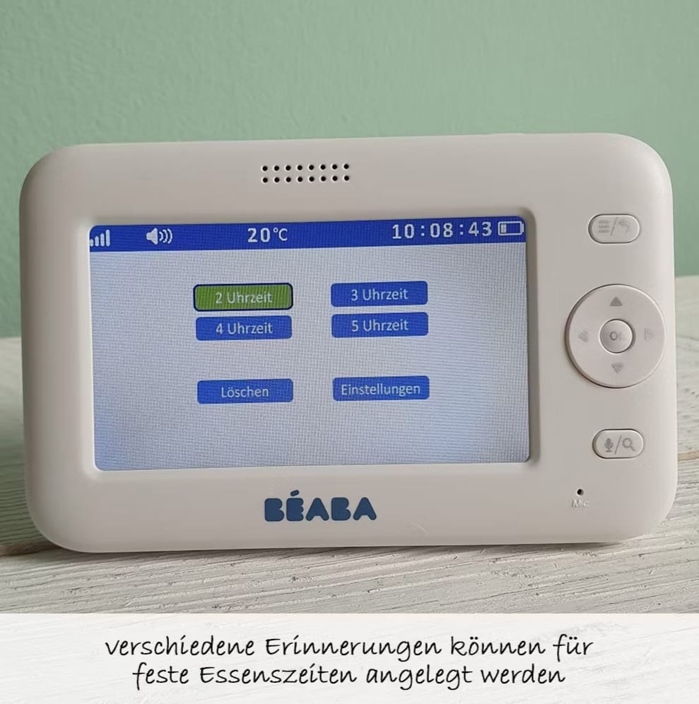 Beaba Video-Babyphone mit Kamera,Zen Plus 4,3 Zoll, gebraucht