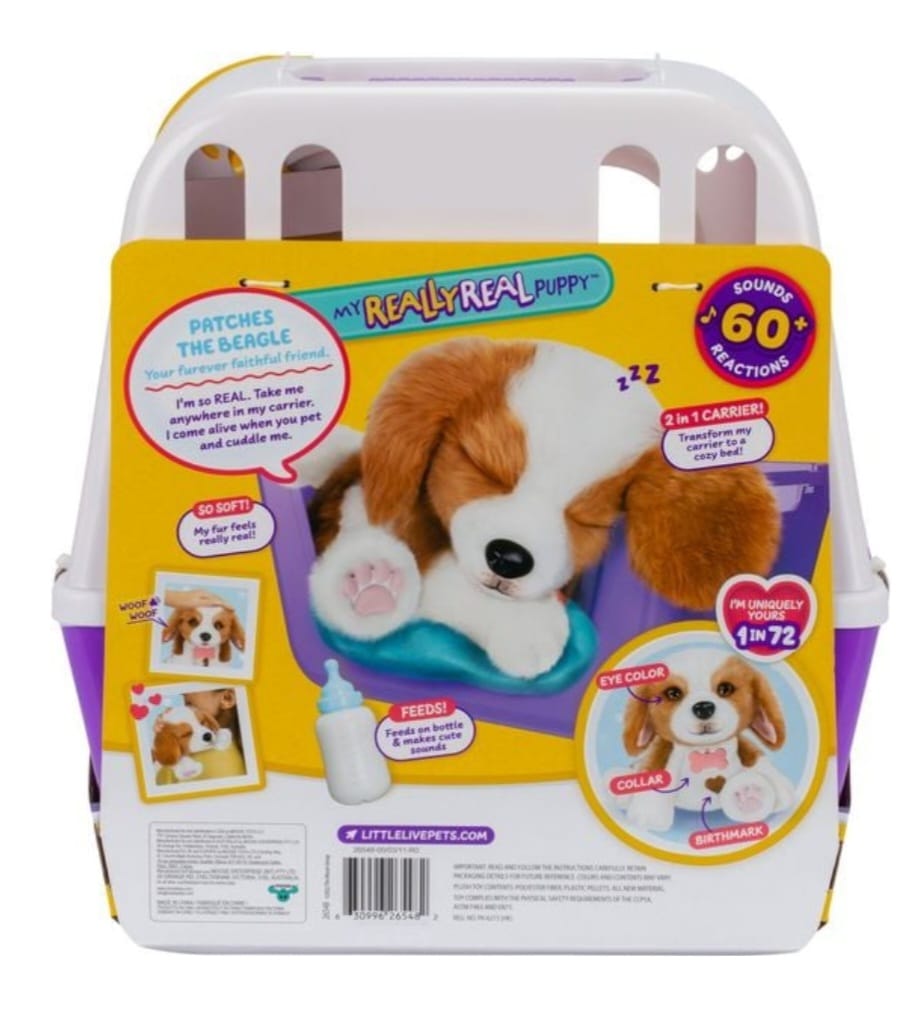Moose Toys 300217 - Little Live Pets, My Really Real Puppy, Mein wirklich echter Welpe, B-WARE