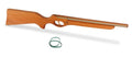 Gewehr mit Funktion (Gummikampf), Gummipistole aus Holz, B-WARE