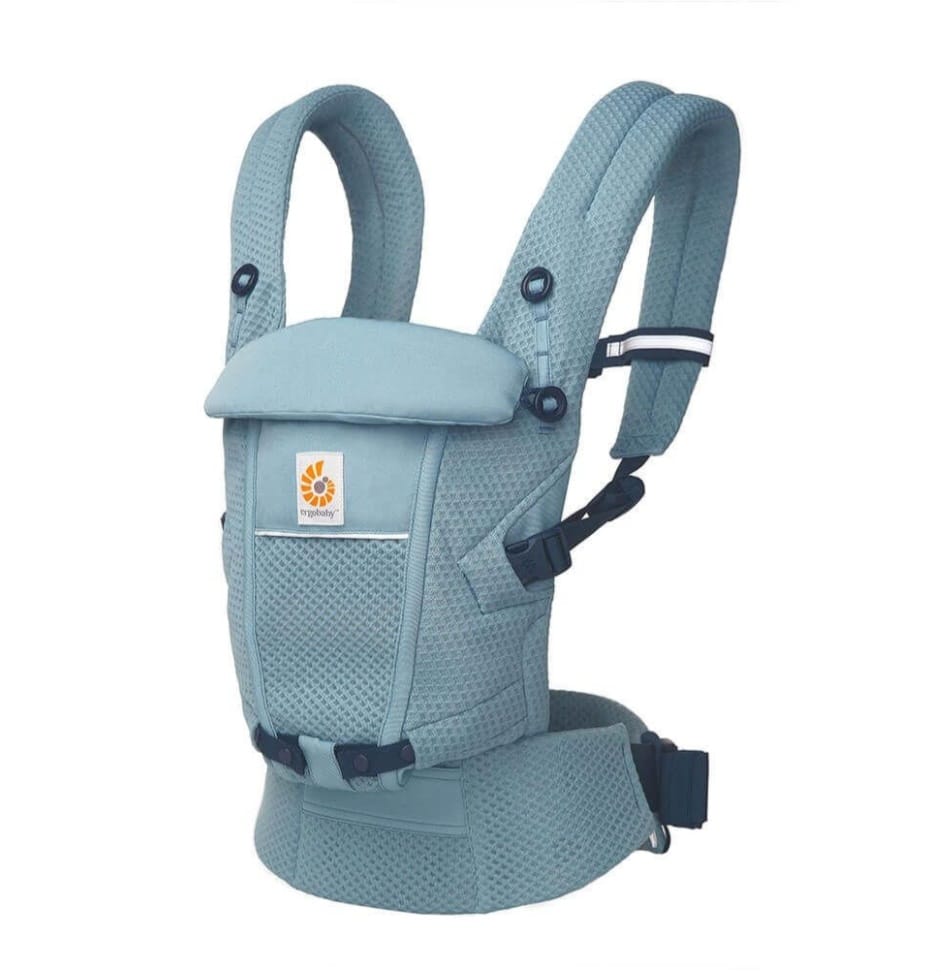 Ergobaby Babytrage Adapt, Soft Flex Mesh, Slate Blue,B-WARE