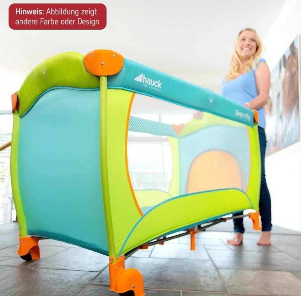 Hauck Reisebett Sleep'n Play Go Plus,Stone, B-WARE
