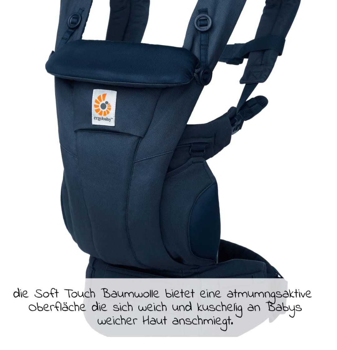 Ergobaby Babytrage Omni Dream Soft Touch - Midnight Blue, B-WARE